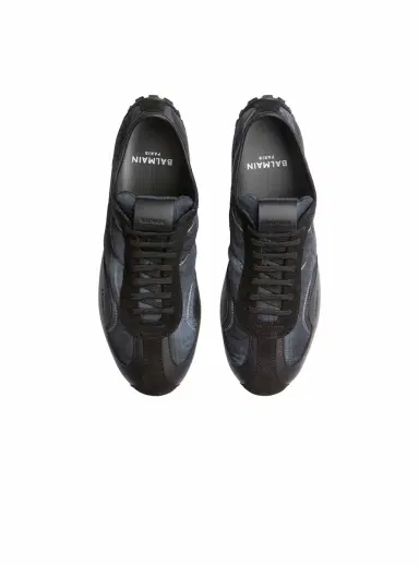 Balmain Racing Low sneakers in nylon and leather | Thumbnail 5 Balmain Racing Low sneakers in nylon and leather | Thumbnail 5