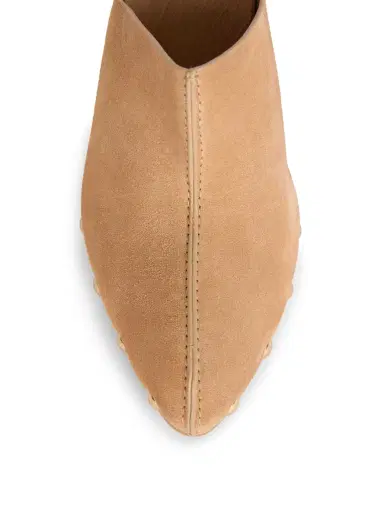 Balmain Wedge clogs in wood and suede | Thumbnail 5 Balmain Wedge clogs in wood and suede | Thumbnail 5