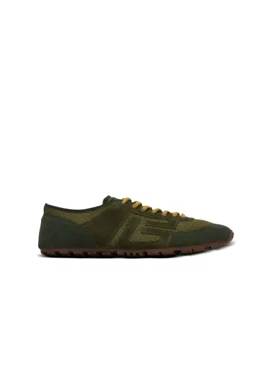 Balmain Racer 45 sneakers in mesh and suede leather | Thumbnail 1 Balmain Racer 45 sneakers in mesh and suede leather | Thumbnail 1