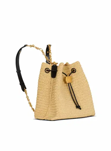 Balmain Pulse crochet and leather backpack | Thumbnail 3 Balmain Pulse crochet and leather backpack | Thumbnail 3