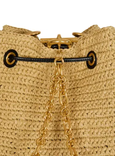 Balmain Pulse crochet and leather backpack | Thumbnail 6 Balmain Pulse crochet and leather backpack | Thumbnail 6