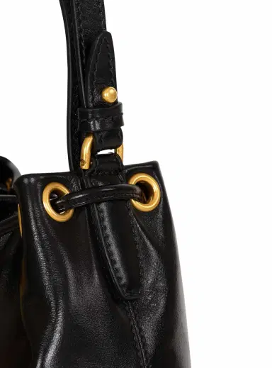Balmain Mini Pulse Bucket bag in smooth leather | Thumbnail 6 Balmain Mini Pulse Bucket bag in smooth leather | Thumbnail 6