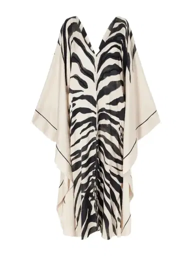 ANDRES OTALORA Zawadi Del Sol Printed Satin Maxi Dress | Thumbnail 1 ANDRES OTALORA Zawadi Del Sol Printed Satin Maxi Dress | Thumbnail 1