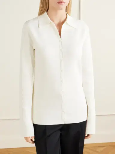 TOTEME Jersey Cardigan | Thumbnail 3 TOTEME Jersey Cardigan | Thumbnail 3