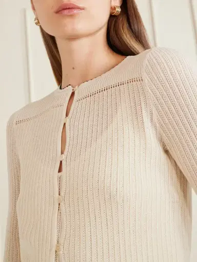 Isabel Marant Siofra Silk And Cotton-blend Cardigan | Thumbnail 5 Isabel Marant Siofra Silk And Cotton-blend Cardigan | Thumbnail 5