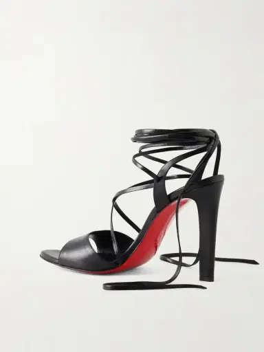 Christian Louboutin Fanny Randa 100 Leather Sandals | Thumbnail 3 Christian Louboutin Fanny Randa 100 Leather Sandals | Thumbnail 3