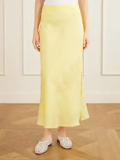 ALIX OF BOHEMIA Lyra Sunlight Silk Midi Skirt | Thumbnail 3 ALIX OF BOHEMIA Lyra Sunlight Silk Midi Skirt | Thumbnail 3