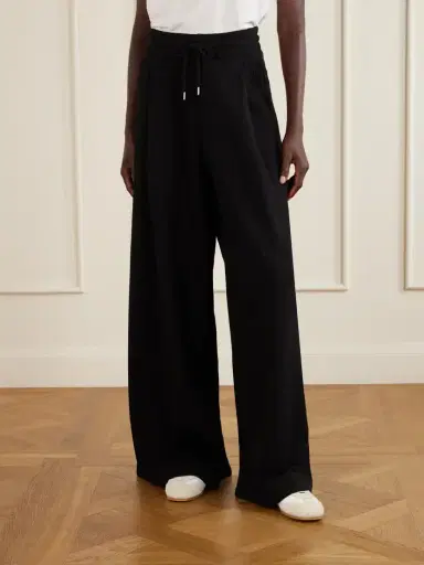 Dries Van Noten Cotton-jersey Wide-leg Track Pants | Thumbnail 3 Dries Van Noten Cotton-jersey Wide-leg Track Pants | Thumbnail 3