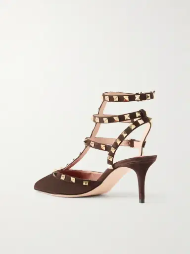 Valentino Garavani Rockstud 65 Suede Pumps | Thumbnail 3 Valentino Garavani Rockstud 65 Suede Pumps | Thumbnail 3