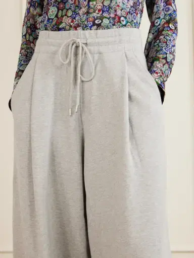 Dries Van Noten Cotton-jersey Wide-leg Track Pants | Thumbnail 5 Dries Van Noten Cotton-jersey Wide-leg Track Pants | Thumbnail 5