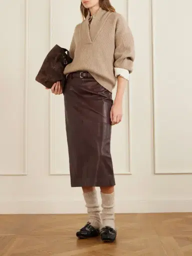 Brunello Cucinelli Ribbed-knit Cashmere Sweater | Thumbnail 2 Brunello Cucinelli Ribbed-knit Cashmere Sweater | Thumbnail 2