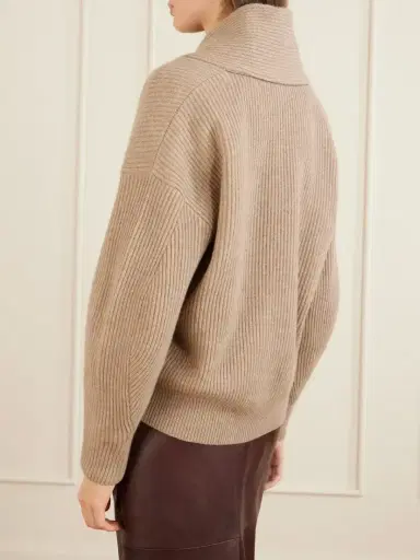 Brunello Cucinelli Ribbed-knit Cashmere Sweater | Thumbnail 4 Brunello Cucinelli Ribbed-knit Cashmere Sweater | Thumbnail 4