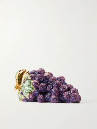 Judith Leiber Couture Grapes Crystal-embellished Gold-tone Clutch | Thumbnail 4 Judith Leiber Couture Grapes Crystal-embellished Gold-tone Clutch | Thumbnail 4