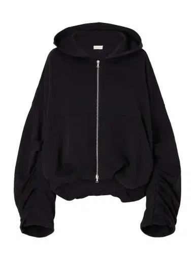 Dries Van Noten Cotton-jersey Zip-up Hoodie | Thumbnail 1 Dries Van Noten Cotton-jersey Zip-up Hoodie | Thumbnail 1