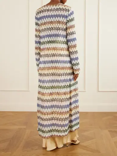 Missoni Striped Crochet-knit Cardigan | Thumbnail 3 Missoni Striped Crochet-knit Cardigan | Thumbnail 3