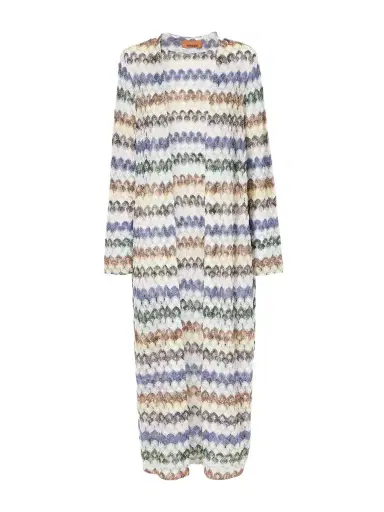 Missoni Striped Crochet-knit Cardigan | Thumbnail 1 Missoni Striped Crochet-knit Cardigan | Thumbnail 1