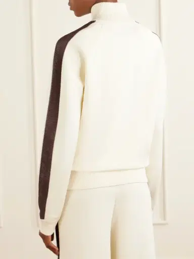 Wales Bonner Tide Logo-embroidered Knitted Jacket | Thumbnail 4 Wales Bonner Tide Logo-embroidered Knitted Jacket | Thumbnail 4