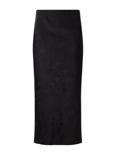 Dries Van Noten Moire Midi Skirt | Thumbnail 1 Dries Van Noten Moire Midi Skirt | Thumbnail 1
