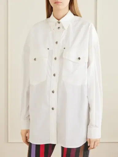 Versace Cotton-poplin Shirt | Thumbnail 3 Versace Cotton-poplin Shirt | Thumbnail 3