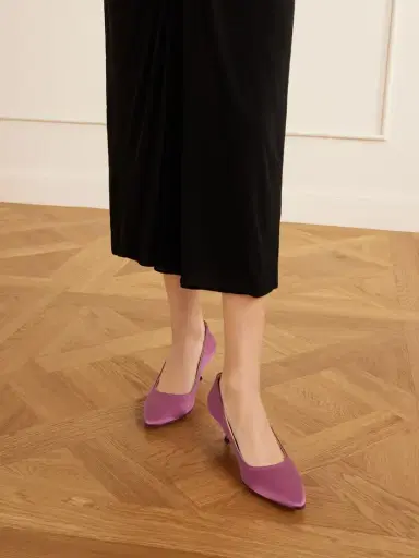 Herbert Levine Pump Du Jour 50 Satin Pumps | Thumbnail 2 Herbert Levine Pump Du Jour 50 Satin Pumps | Thumbnail 2