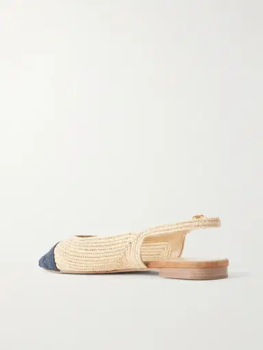 Gabriela Hearst Strength Crocheted-raffia Ballet Flats | Thumbnail 3 Gabriela Hearst Strength Crocheted-raffia Ballet Flats | Thumbnail 3