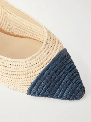 Gabriela Hearst Strength Crocheted-raffia Ballet Flats | Thumbnail 5 Gabriela Hearst Strength Crocheted-raffia Ballet Flats | Thumbnail 5