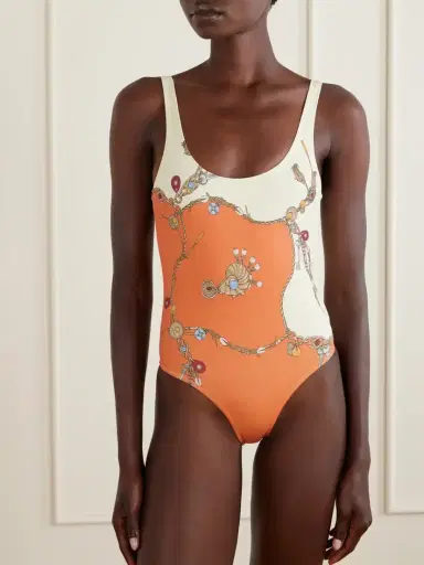 Versace Stolen Jewels Printed Swimsuit | Thumbnail 2 Versace Stolen Jewels Printed Swimsuit | Thumbnail 2