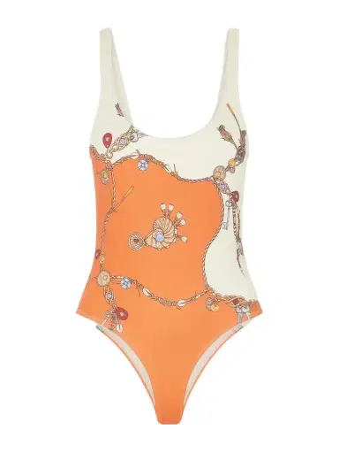 Versace Stolen Jewels Printed Swimsuit | Thumbnail 1 Versace Stolen Jewels Printed Swimsuit | Thumbnail 1