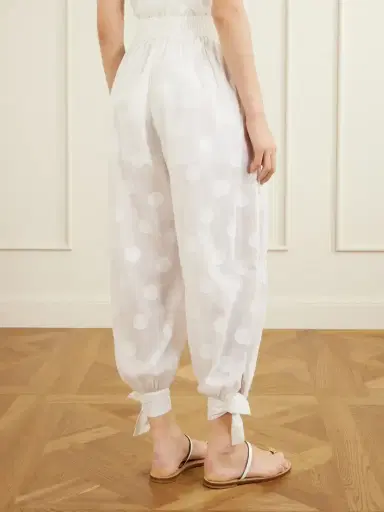 Zimmermann Solstice Knotted Polka-dot Cotton-poplin Balloon Pants | Thumbnail 4 Zimmermann Solstice Knotted Polka-dot Cotton-poplin Balloon Pants | Thumbnail 4