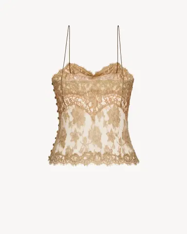 Yves Saint Laurent Lace Camisole | Thumbnail 3 Yves Saint Laurent Lace Camisole | Thumbnail 3