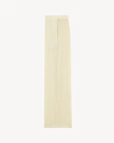 Yves Saint Laurent Pajama Set in Broderie Anglaise and Muslin | Thumbnail 5 Yves Saint Laurent Pajama Set in Broderie Anglaise and Muslin | Thumbnail 5