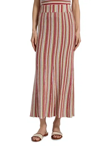RAILS Women's Nari Striped Cotton Maxi Skirt - Havana Stripe - Size XS | Thumbnail 3 RAILS Women's Nari Striped Cotton Maxi Skirt - Havana Stripe - Size XS | Thumbnail 3