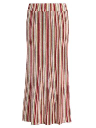 RAILS Women's Nari Striped Cotton Maxi Skirt - Havana Stripe - Size XS | Thumbnail 1 RAILS Women's Nari Striped Cotton Maxi Skirt - Havana Stripe - Size XS | Thumbnail 1