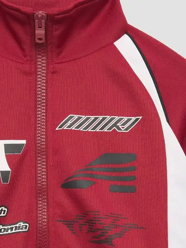 AMIRI Little Kid's & Kid's Sporty Track Jacket - Ruby - Size 4 | Thumbnail 3 AMIRI Little Kid's & Kid's Sporty Track Jacket - Ruby - Size 4 | Thumbnail 3
