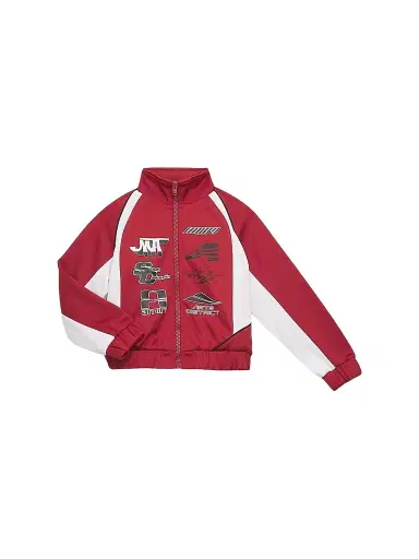 AMIRI Little Kid's & Kid's Sporty Track Jacket - Ruby - Size 4 | Thumbnail 1 AMIRI Little Kid's & Kid's Sporty Track Jacket - Ruby - Size 4 | Thumbnail 1