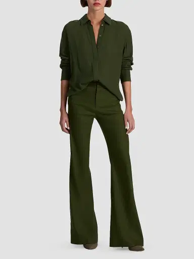 Alice + Olivia Women's Andrew Mr Bootcut Slim-Fit Pants | Thumbnail 2 Alice + Olivia Women's Andrew Mr Bootcut Slim-Fit Pants | Thumbnail 2