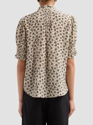 rag & bone Women's Dakota Floral Silk-Blend Blouse - Cream Floral - Size XXS | Thumbnail 3 rag & bone Women's Dakota Floral Silk-Blend Blouse - Cream Floral - Size XXS | Thumbnail 3