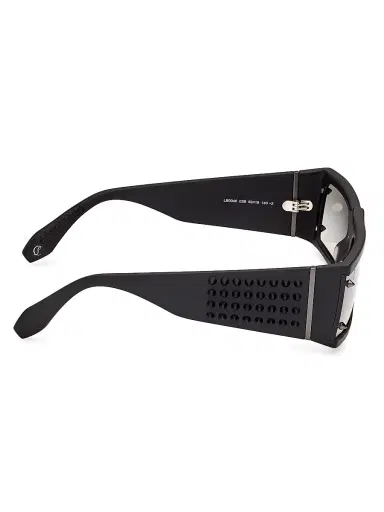 Christian Louboutin Men's 62MM Oversized Rectangular Sunglasses | Thumbnail 7 Christian Louboutin Men's 62MM Oversized Rectangular Sunglasses | Thumbnail 7