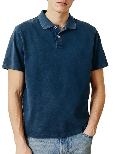 Corridor Men's Piqué Polo Shirt - Navy - Size XXL | Thumbnail 1 Corridor Men's Piqué Polo Shirt - Navy - Size XXL | Thumbnail 1