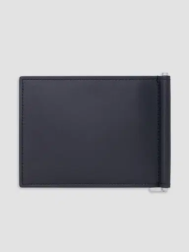 Saint Laurent Men's Bill Clip Wallet in Smooth Leather - Midnight Blue | Thumbnail 3 Saint Laurent Men's Bill Clip Wallet in Smooth Leather - Midnight Blue | Thumbnail 3