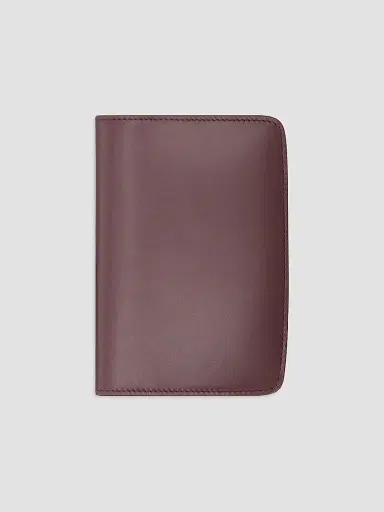 Saint Laurent Women's Voltaire Passport Case - Rouge Cabernet | Thumbnail 3 Saint Laurent Women's Voltaire Passport Case - Rouge Cabernet | Thumbnail 3