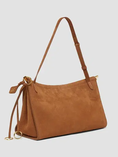 Alaïa Women's Le Click Large Pocket Shoulder Bag - Dark Brown | Thumbnail 3 Alaïa Women's Le Click Large Pocket Shoulder Bag - Dark Brown | Thumbnail 3