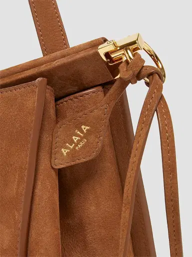 Alaïa Women's Le Click Large Pocket Shoulder Bag - Dark Brown | Thumbnail 6 Alaïa Women's Le Click Large Pocket Shoulder Bag - Dark Brown | Thumbnail 6