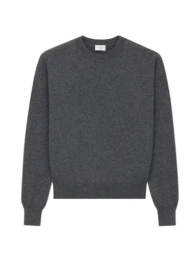 Saint Laurent Women's Cashmere Sweater - Gris Chine Moyen - Size XS | Thumbnail 1 Saint Laurent Women's Cashmere Sweater - Gris Chine Moyen - Size XS | Thumbnail 1