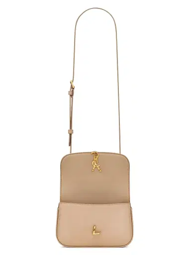 Saint Laurent Women's Solferino Mini Leather Top Handle Bag - Clear Beige | Thumbnail 3 Saint Laurent Women's Solferino Mini Leather Top Handle Bag - Clear Beige | Thumbnail 3