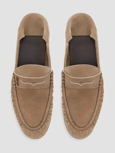 Saint Laurent Men's Le Loafers Foldable in Suede | Thumbnail 3 Saint Laurent Men's Le Loafers Foldable in Suede | Thumbnail 3