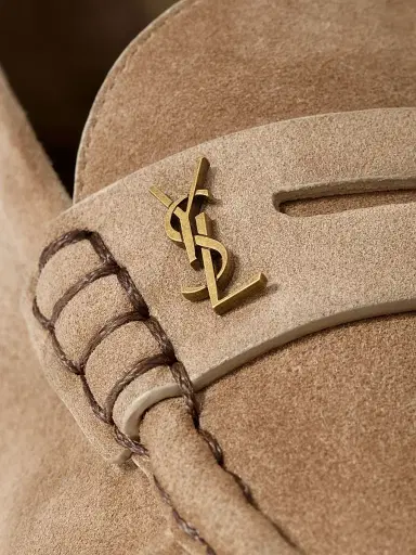 Saint Laurent Men's Le Loafers Foldable in Suede | Thumbnail 5 Saint Laurent Men's Le Loafers Foldable in Suede | Thumbnail 5