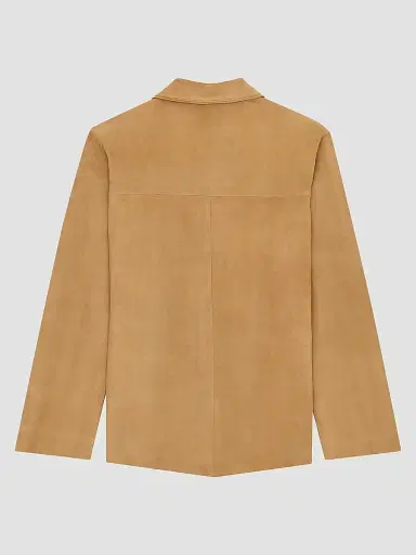 Saint Laurent Women's Jacket in Suede - Tabac - Size 2 | Thumbnail 2 Saint Laurent Women's Jacket in Suede - Tabac - Size 2 | Thumbnail 2