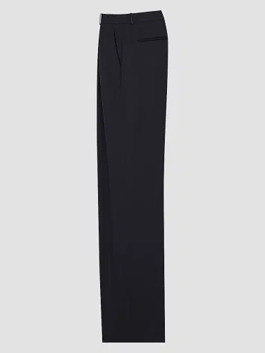 Saint Laurent Women's Pants in Grain De Poudre | Thumbnail 2 Saint Laurent Women's Pants in Grain De Poudre | Thumbnail 2