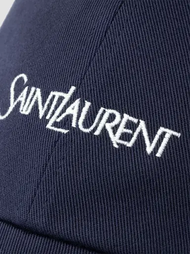 Saint Laurent Men's Cap in Cotton Gabardine | Thumbnail 5 Saint Laurent Men's Cap in Cotton Gabardine | Thumbnail 5